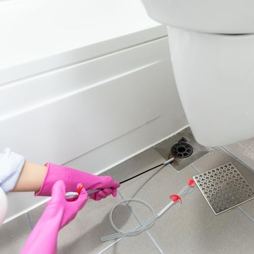 FOYTOKI Drain Cleaning Kit for Kitchen Sink Hair Remover
