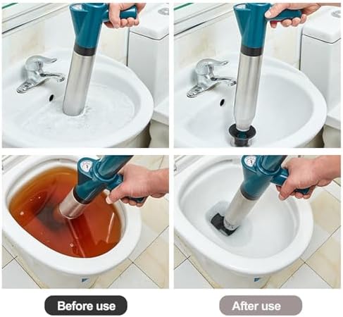 Meideli 360 PlungeBlaster Multi-Drain Unclogger