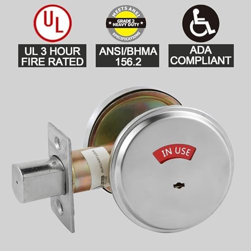 IN-USEVACANT Door Deadbolt