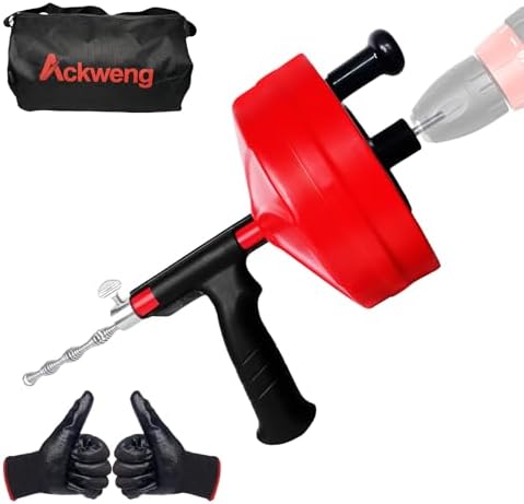 Drain SNAKE 50 ft - Durable Professional Auger