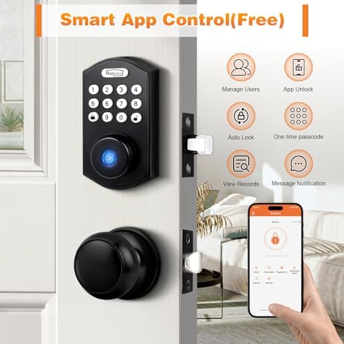 Lock It Up Smart Keyless Door Lock with Advanced Security Features