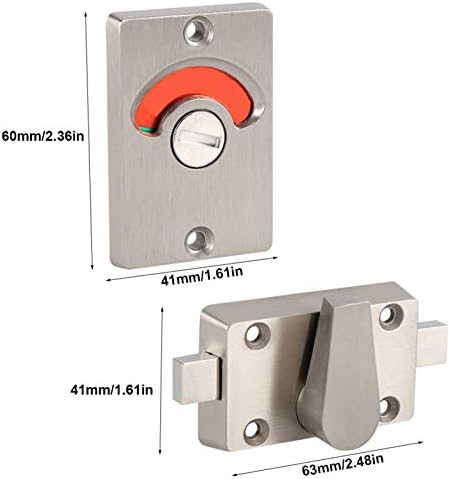 Smart indicator lock for restrooms
