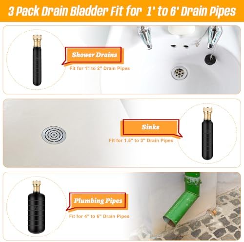 Quick-acting Drain_relu with 3PLICES to Unclog Any Draining Issue