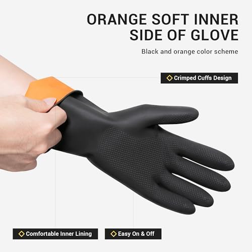 ThxToms Dish Gloves Durable Anti-Slip Reusable