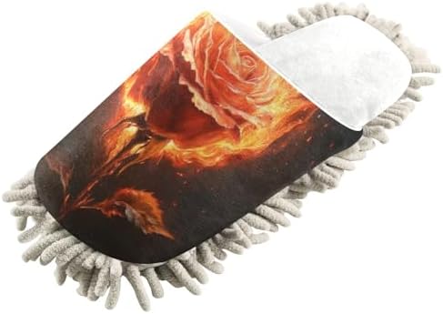 Burbuja Valentine Firing Rose Mop Slippers Eco-Friendly Kitchen Helper