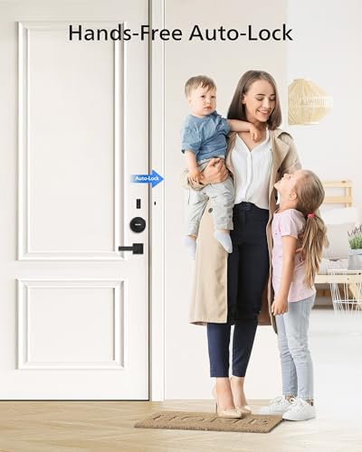 Smart Deadbolt Lock with Fingerprint Keypad Wi-Fi Remote Control