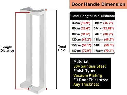 Sturdy Door Handle Set for Home Commercial Use