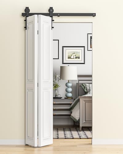 36 Bifold Barn Door Hardware Kit 3ft Side Mount