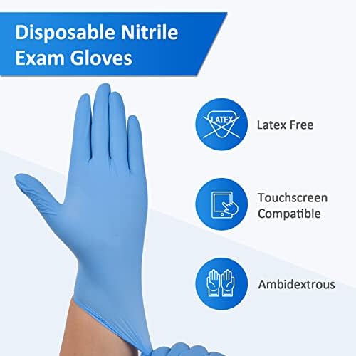 Premium Nitrile Exam Gloves for Medical Cleaning