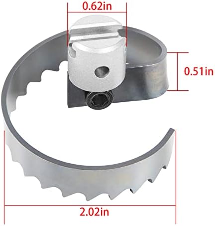 Johntruck 2 Spiral Cutter 63025 T-209 for Draining Roots