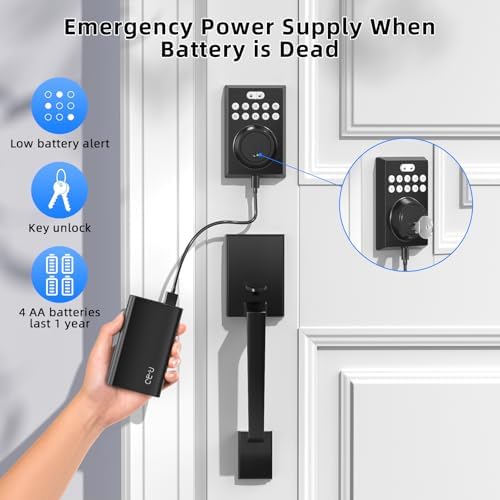 Secure Front Door Lock Set