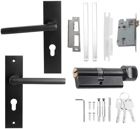 Ultra Silence Zinc Alloy Door Handle Set
