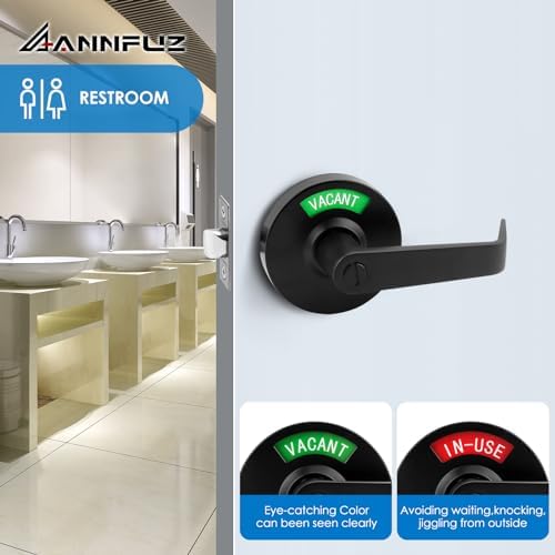 AnnefuZ Elite Vacant or In-Use Bathroom Lock 20