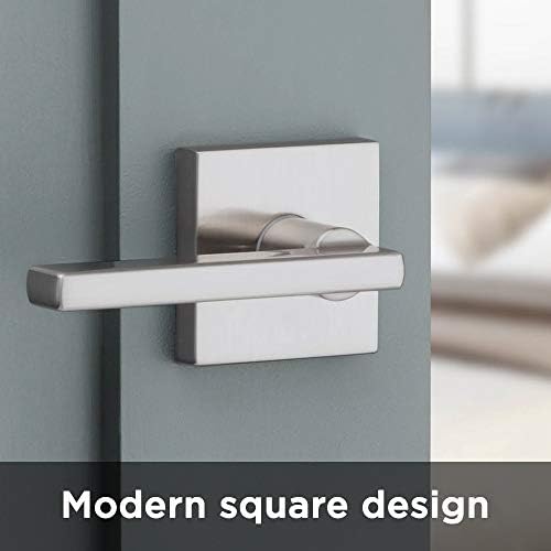 Kwikset Satin Nickel Halifax Door Handle Lever