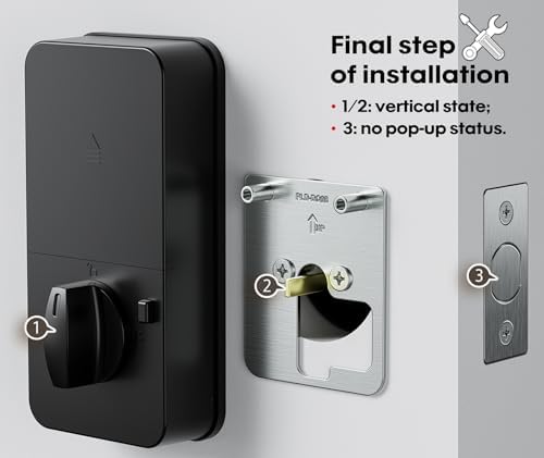 Chautday Smart Keyless Door Waterproof Alexa