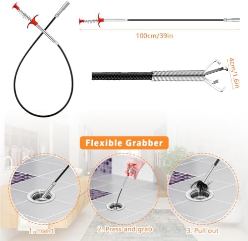 10-in-1 Drain Cleaner Kit