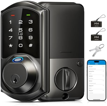 Veise Fingerprint Smart Lock for Front Door