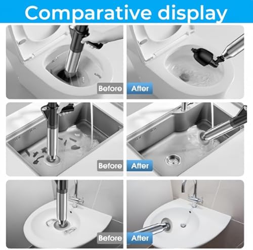 Quick Exhaust drain uncycler for toilets sinks and more
