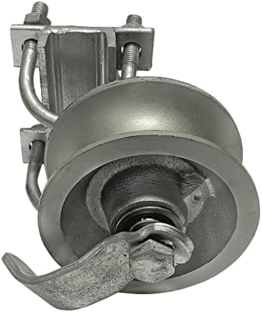 Sourdough Gate Hardware Single Rear Pipe Track Wheel