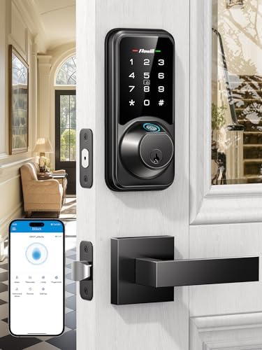 Zowill 7-in-1 Door Lock Set with Remote Access Security