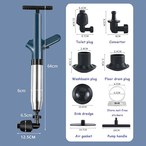 Efficient Pneumatic Floor Drain Unclogger