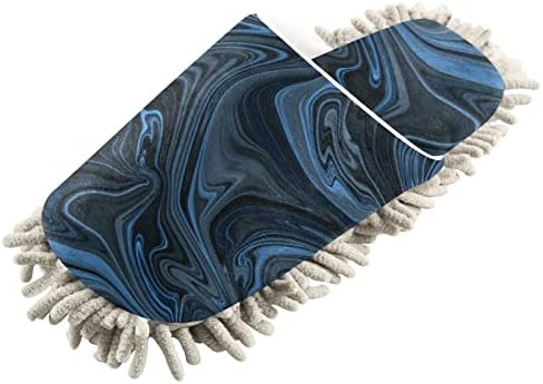 Xigua MicrofiberCleaningSlippersM StatueSize MHouseFloorMopSlippersDarkWashableComfortableQuickDryNonSlip