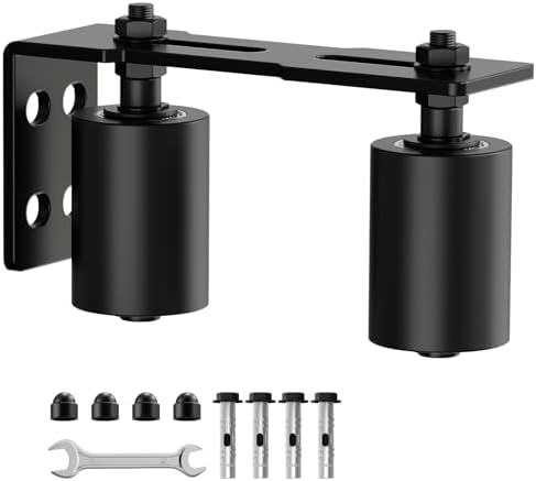 premium sliding gate roller guide with steel bracket