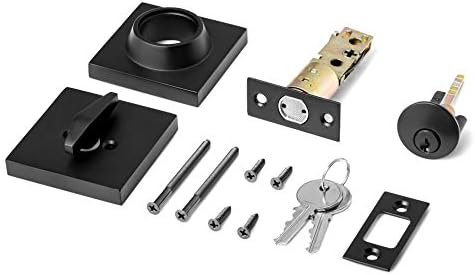 Modern Slim Deadbolt Lock Door Security