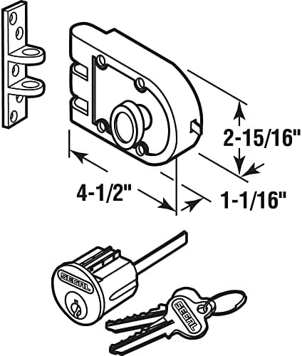 Deadbolt Set for Home Security