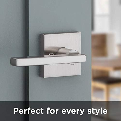 Kwikset Satin Nickel Halifax Door Handle Lever