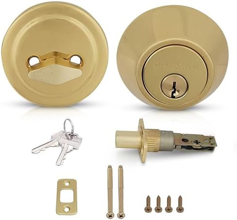 Secure Entry Perfect for Home Doors Honeywell Deadbolt