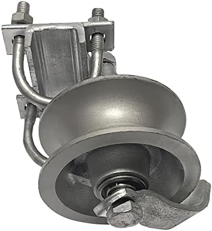 Sourdough Gate Hardware Single Rear Pipe Track Wheel