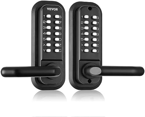 VEVOR Mechanical Keyless Entry Door Lock Outdoor Door Lock Set