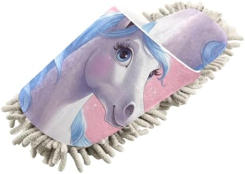 Weekend Essentials Microfiber Slippers for Mopped Floors