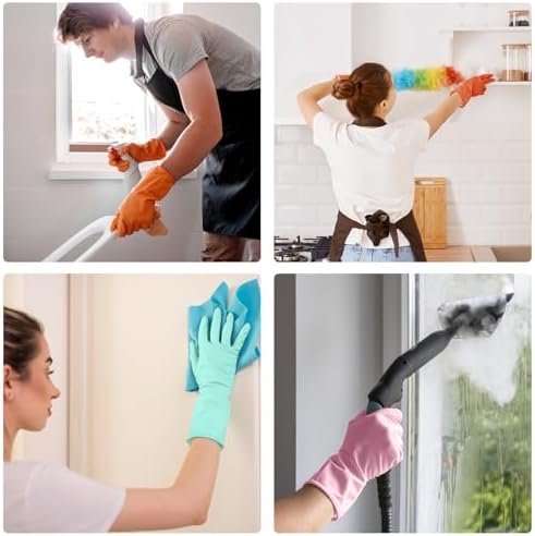 Colorful Reusable Kitchen Gloves
