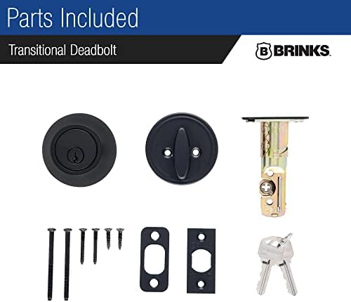 Stylish Single-Cylinder Deadbolt
