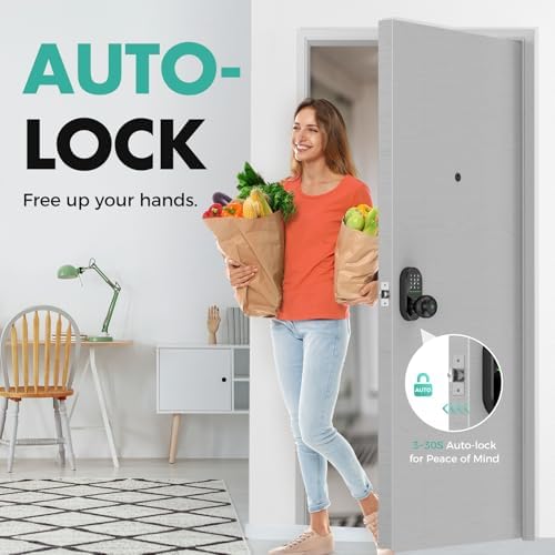 Smart Door Lock with Fingerprint and Keyless Entry