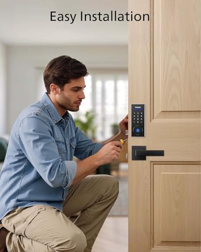 Philips Fingerprint Keyless Entry Smart Lock with App Control