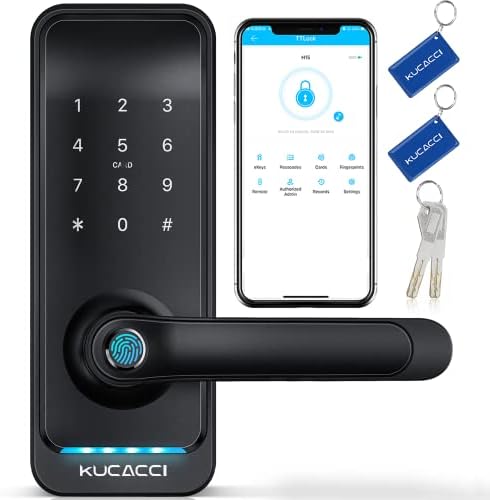 Kucacci Smart Door Lock - Keyless Entry for Front Door