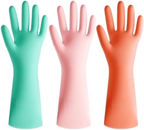 Colorful Reusable Kitchen Gloves