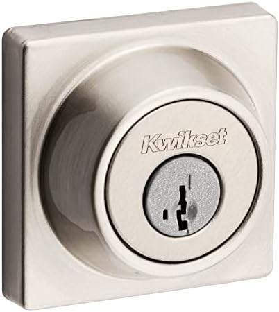 Kwikset 660 SATIN Ni SMALL CYLINDER SMART KEY LOCK EXTerior KEYED DOOR