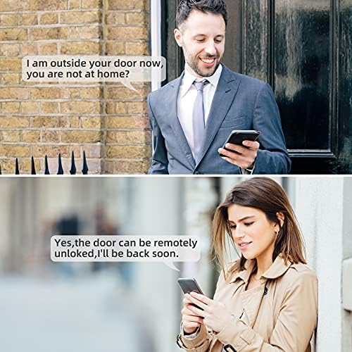 SMONET Smart Door Lock with Alexa - Detection secure door infringements