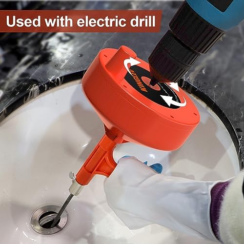 35ft Drain Snake Professional Drain Cleaning Tool