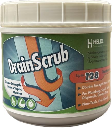 DrainScrub Natures Clean Power to Unclog Deodorize Pours 2 lbs