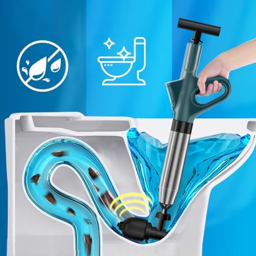 High Pressure Air Drain Blaster for Bathroom Clogs