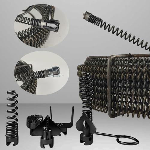 7Pcs Drain Cleaner Cutter Head Set for 16mm Pipe