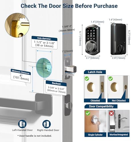 Seamless Smart Door Lock with Keyless Entry
