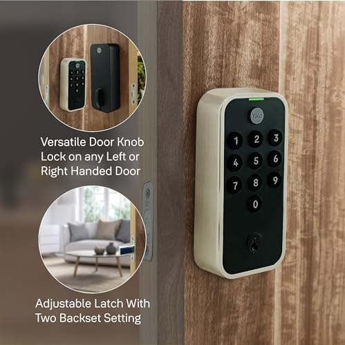 Sleek Yale Deadbolt with Keypad