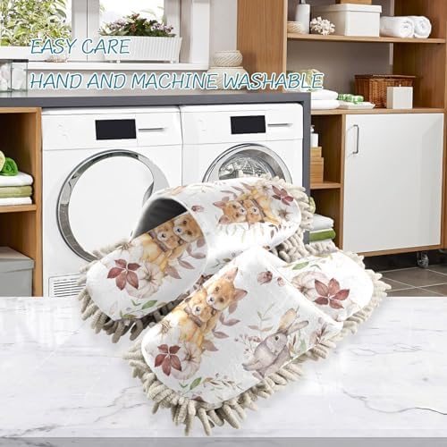 Essential Microfiber Mop Slippers for woodland Animal Lovers