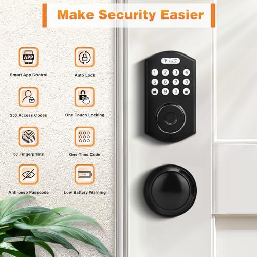 Lock It Up Smart Keyless Door Lock with Advanced Security Features